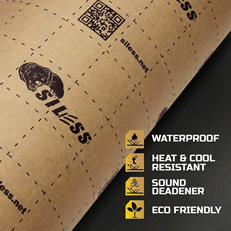 Liner 157 mil 36 sqft Sound Deadening mat Sound Deadener Mat Car Sound Dampening Material Sound dampener Sound deadening Material Sound Insulation Car Sound deadening