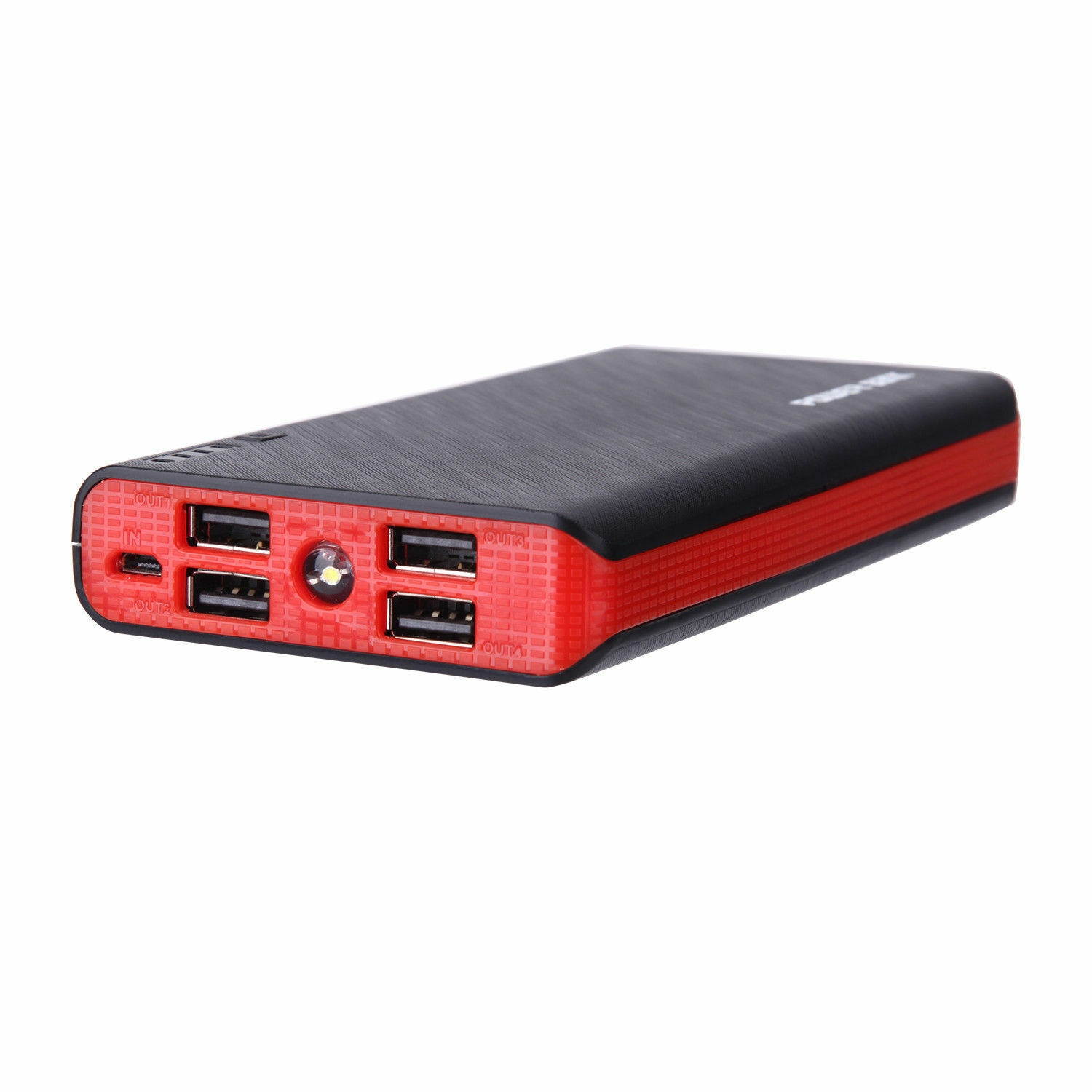 50000mAh 4 USB External Power Bank Portable LCD LED Charger for Cell Phone US