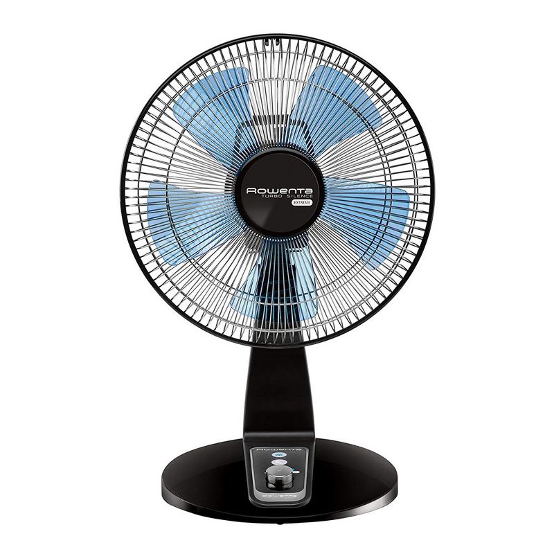 Rowenta VU2631U2 Turbo Silence Extreme Oscillating Manual 12 Inch Table Top Fan