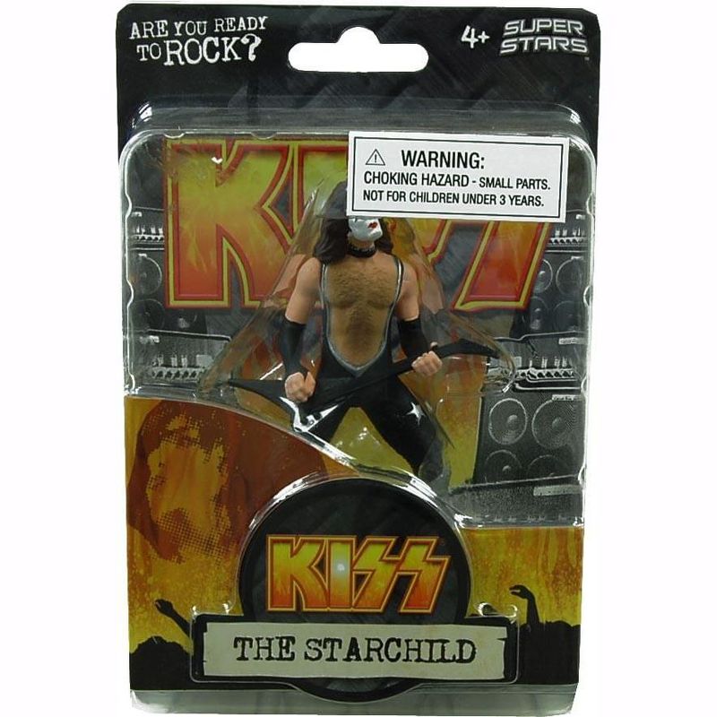Rainbow Concepts Kiss Paul Stanley The Starchild 4.5" Action Figure