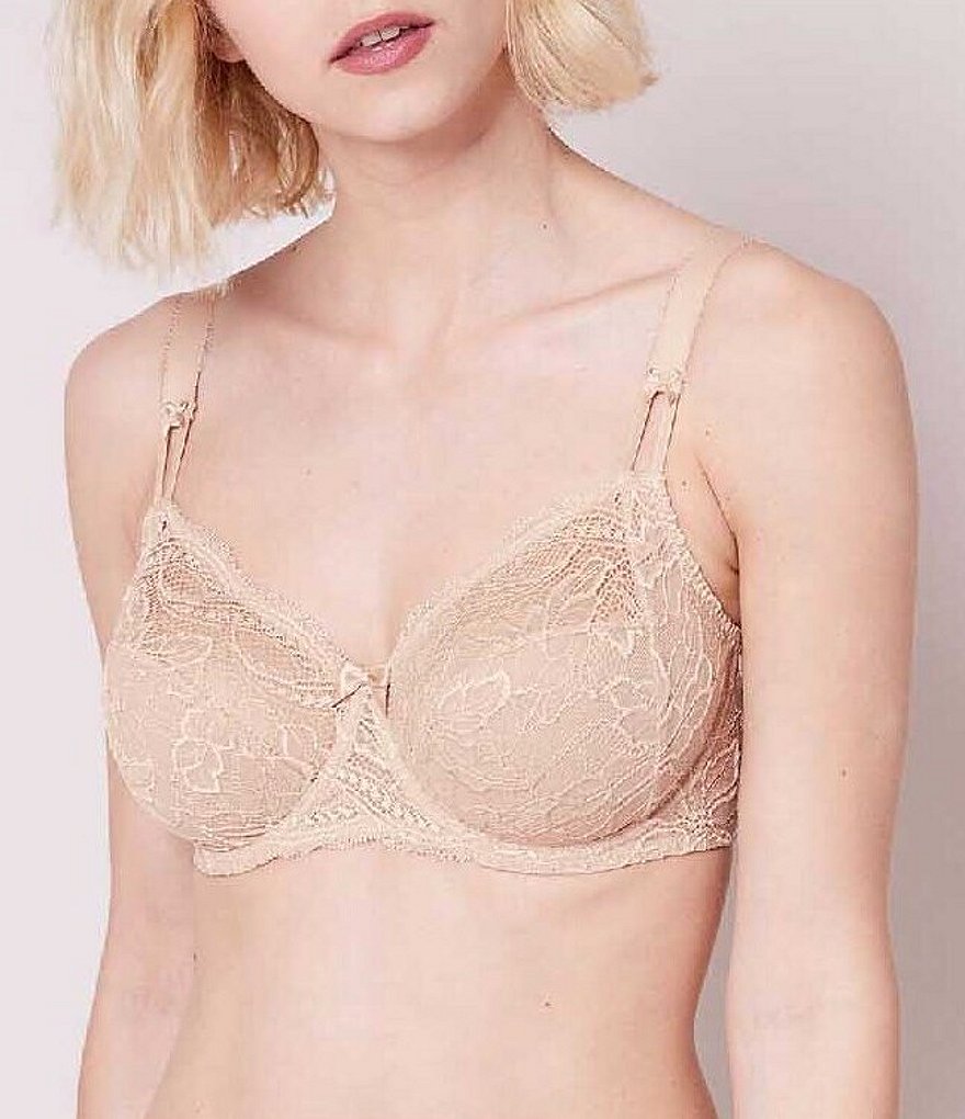 Simone Perele Eden Full-Busted Cup Contour Underwire U-Back Lace Bra