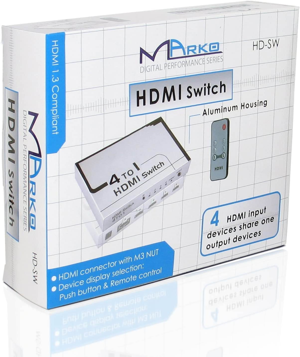 CTA Digital HDMI Switch 4 Port