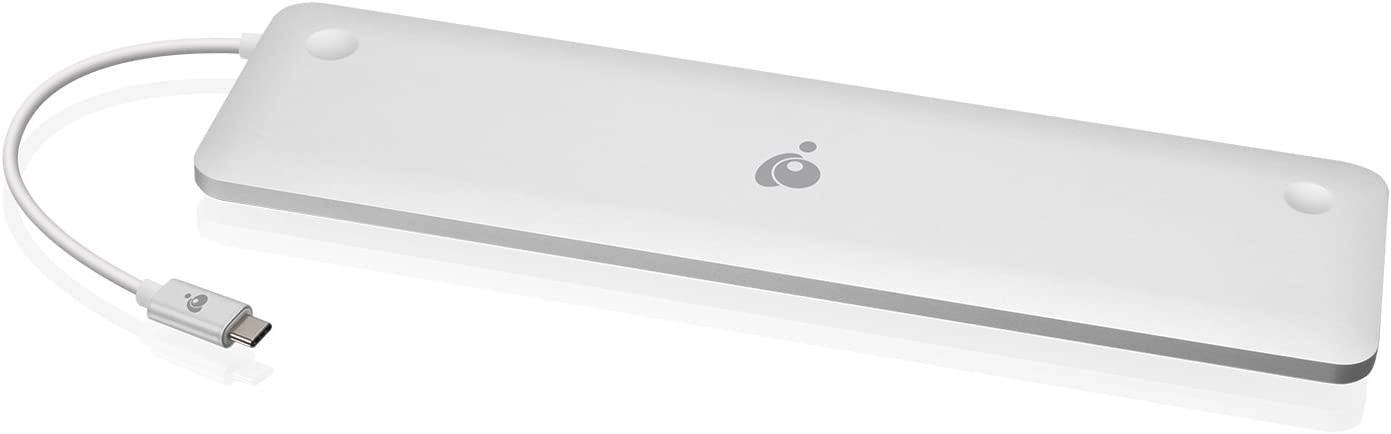 IOGEAR USB-C Ultra-Slim Dual Display Docking Station with Power Delivery GUD3C02