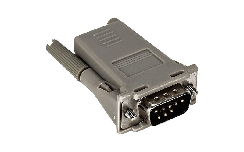 Vertiv Avocent RJ45 to DB9M Crossover Adapter - RJ45 to DB9M cross converter