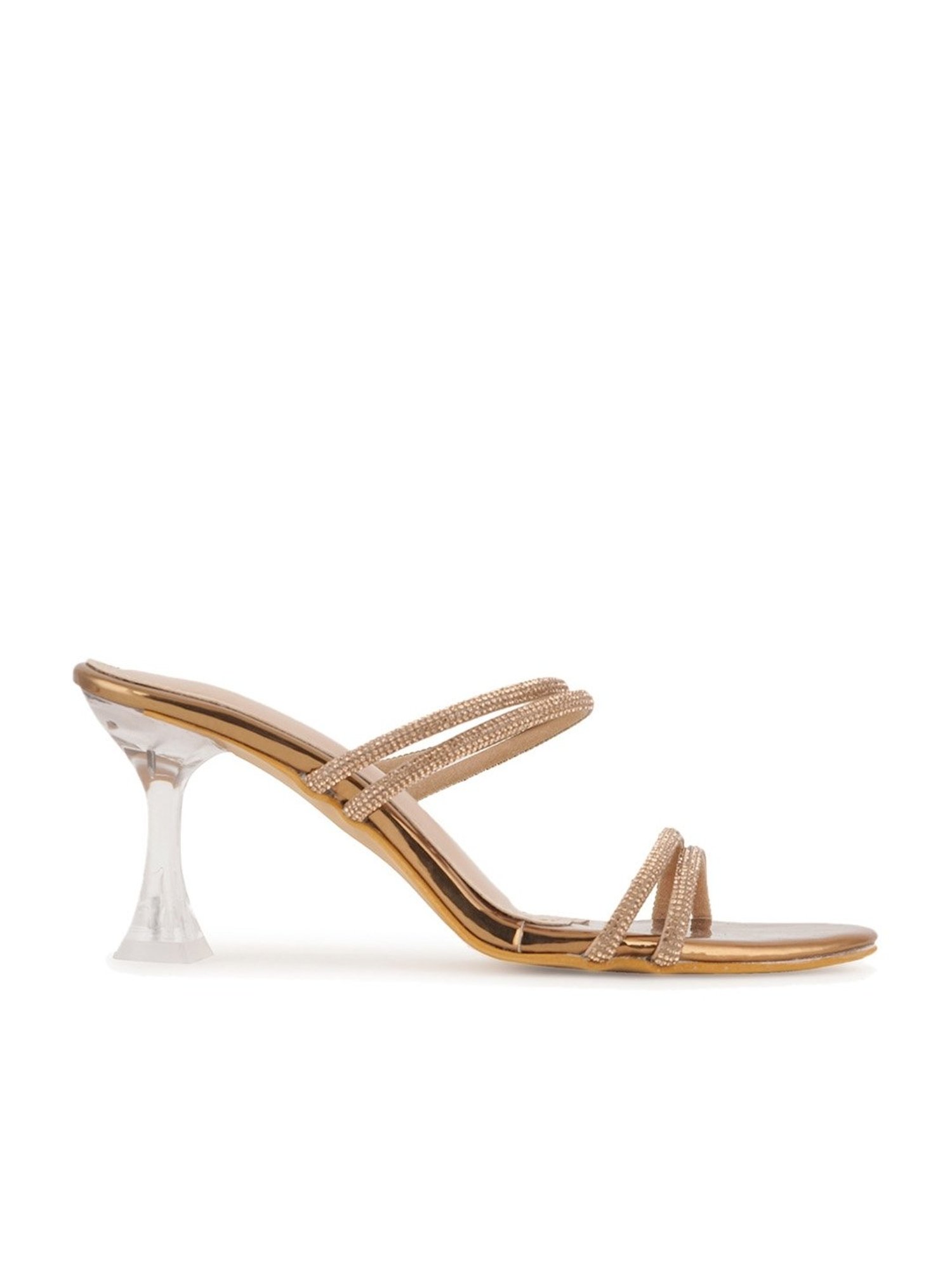 Scentra Women's Copper Ethnic Sandals