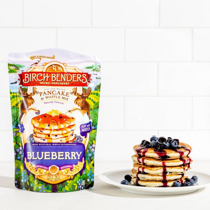 Birch Benders Blueberry Pancake and Waffle Mix - 14oz