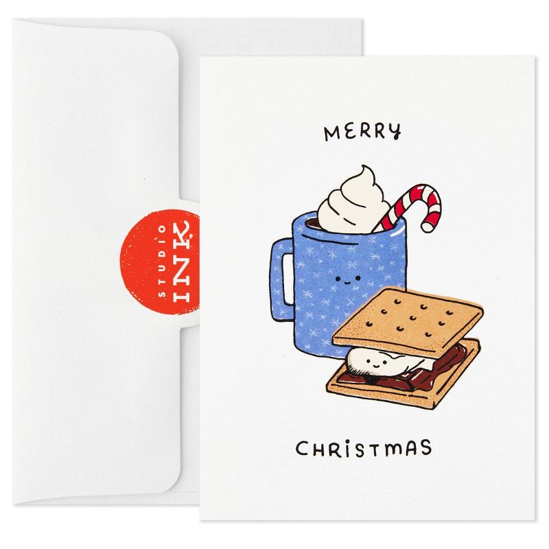 8ct Hallmark Studio Ink Cocoa & S'mores Boxed Cards