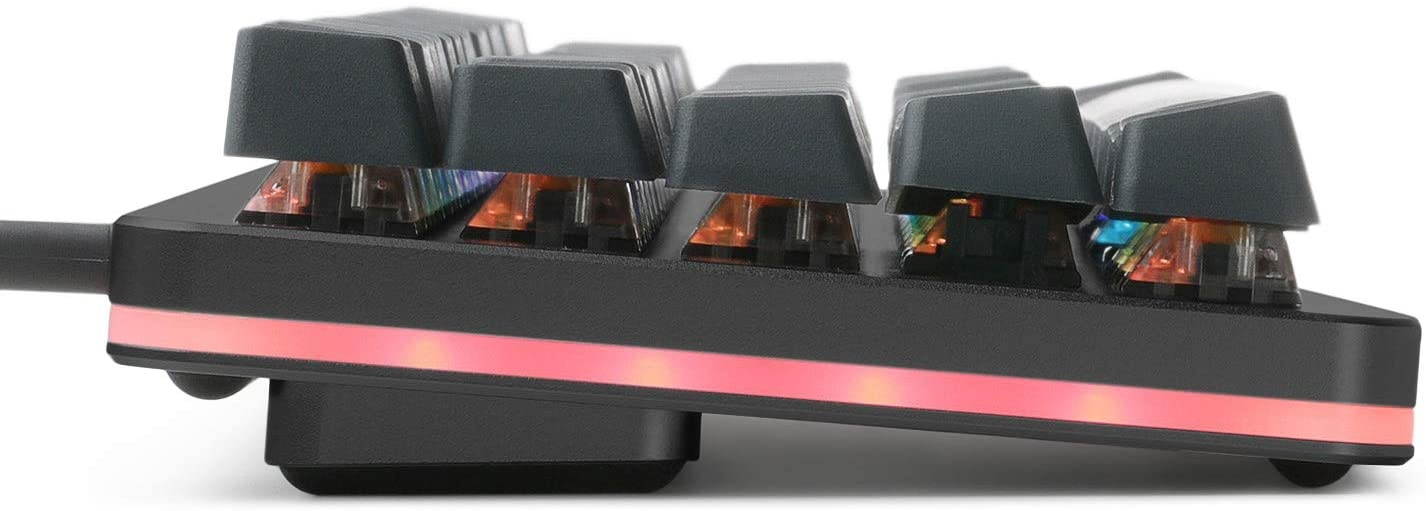 Drop ALT Mechanical Keyboard &mdash; 65% (67 Key) Gaming Keyboard, Hot-Swap Switches, Programmable Macros, RGB LED Backlighting, USB-C, Doubleshot PBT, Aluminum Frame (Cherry MX Brown, Black)