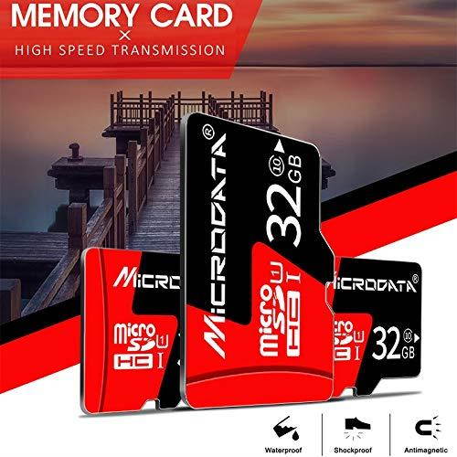 Alice Zeng 32GB U1 Red and Black TF (Micro SD) Memory Card