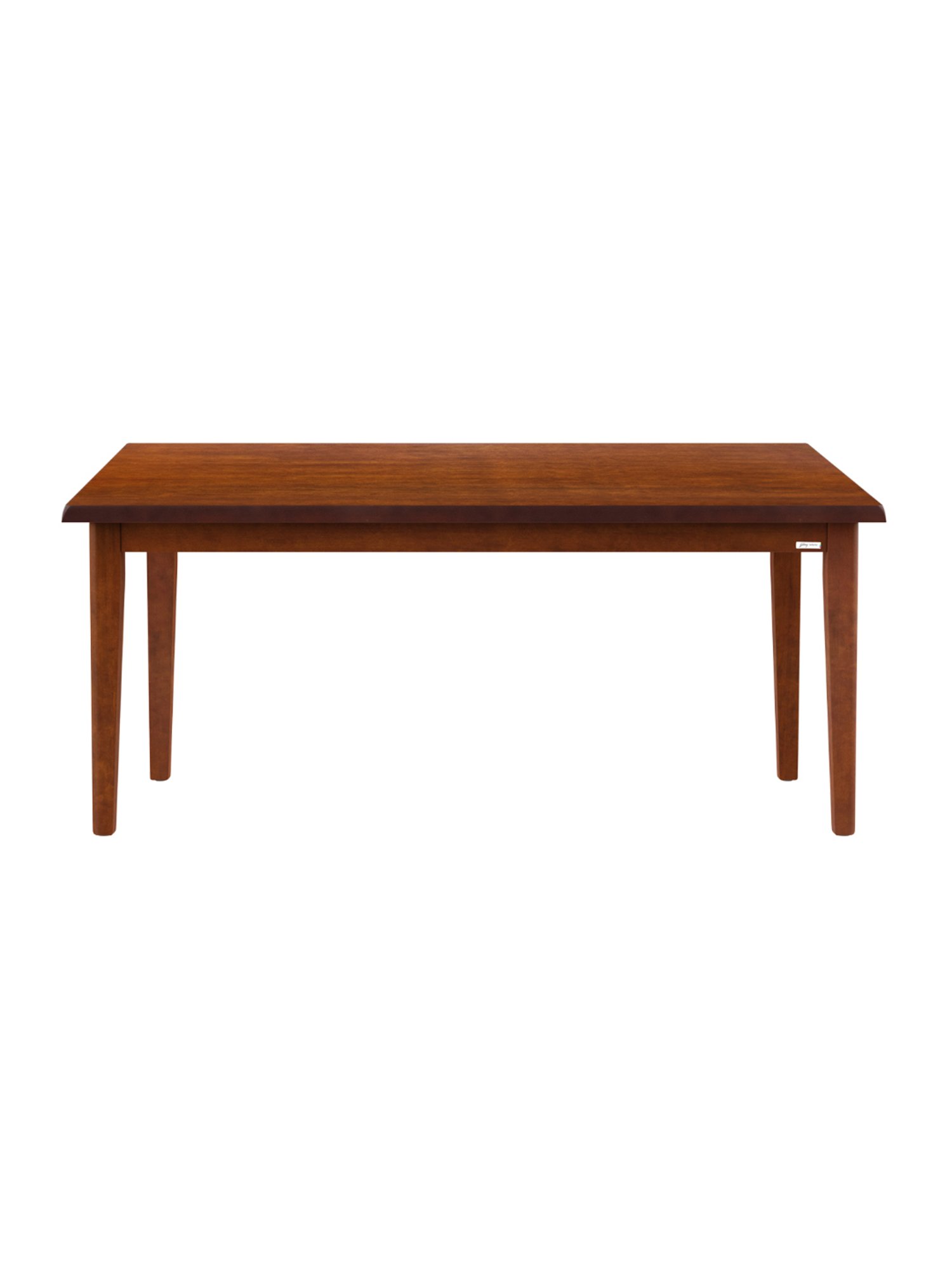 Godrej Interio Feast Brown Engineered Wood 8 Seater Rectangular Dining Table