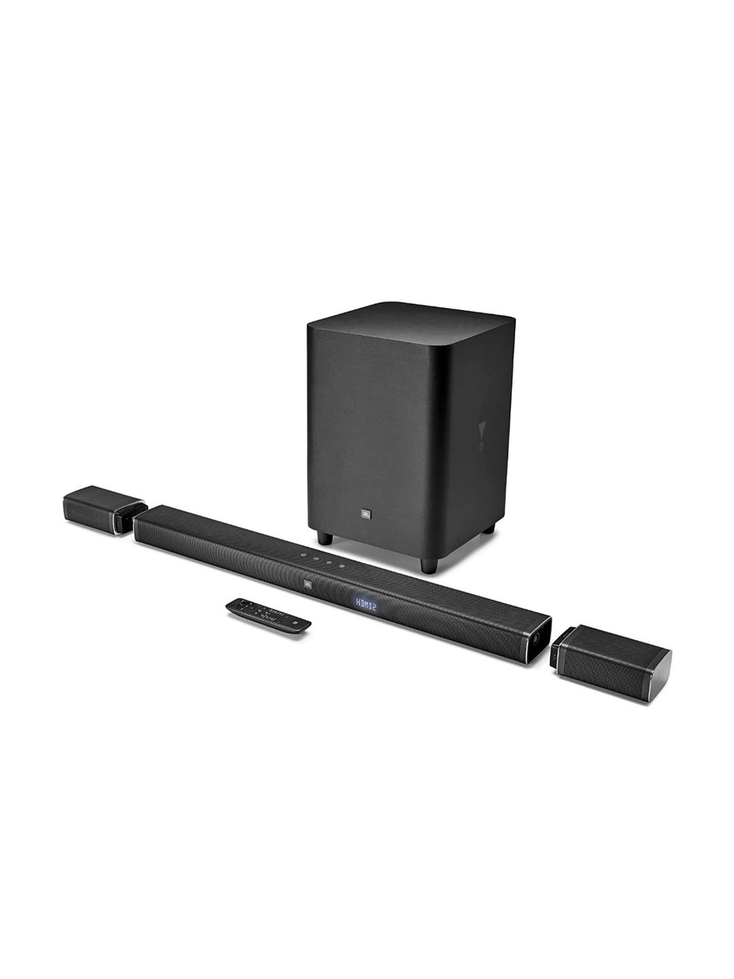 JBL Bar 2.1 Deep Bass Soundbar with Wireless Subwoofer (Black)