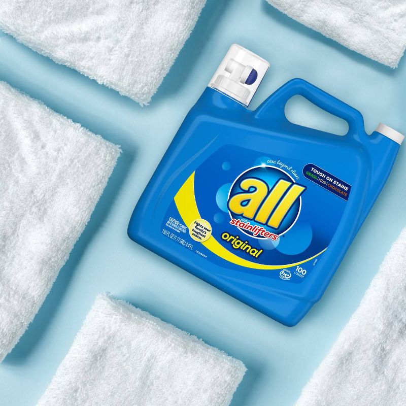 Gain with Essential Oils Lavender & Chamomile Calm Liquid Laundry Detergent - The Serene Scent - 58 fl oz