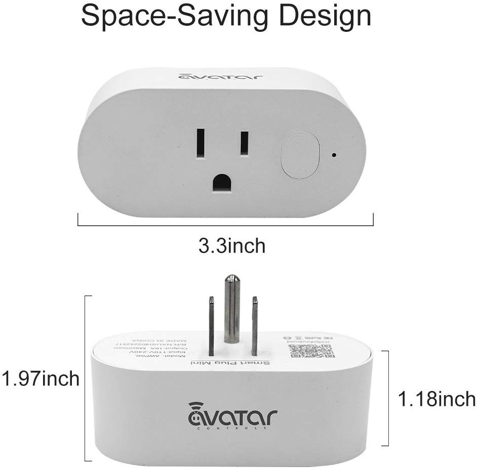 Smart Light Bulbs, Alexa Light Bulb, Smart Bulbs that Work with Alexa & Google Assistant, WiFi Light Bulbs A19 Daylight (5000K) No Hub Required, 800LM 60W Equivalent High CRI>90, 2 Pack