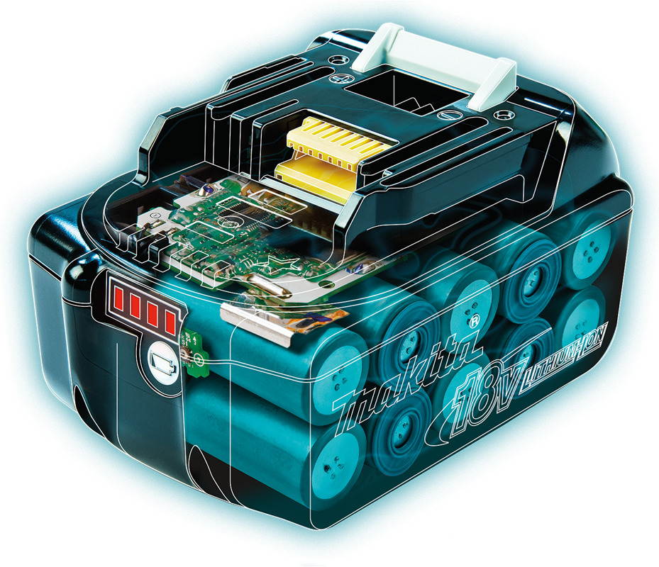 Makita BL1860B 18V LXT Lithium-Ion 6.0 Ah Battery