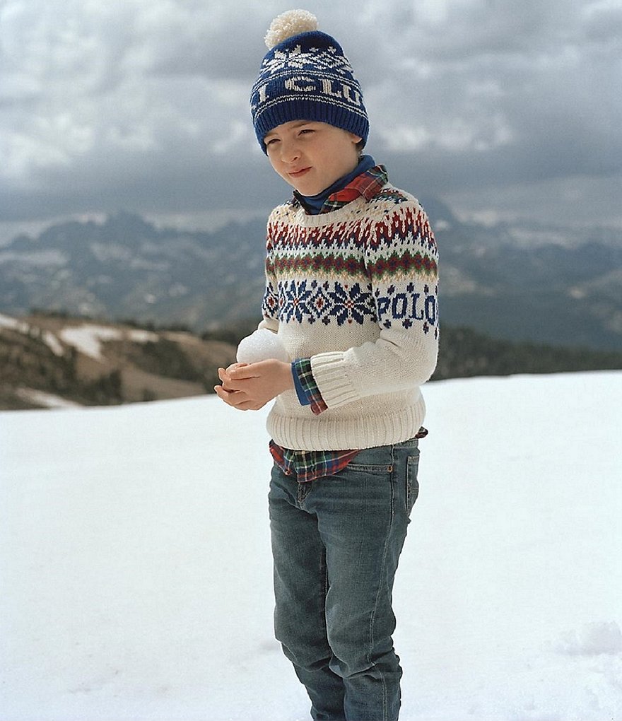 Polo Ralph Lauren Little Boys 2T-7 Hampton Straight Denim Jeans