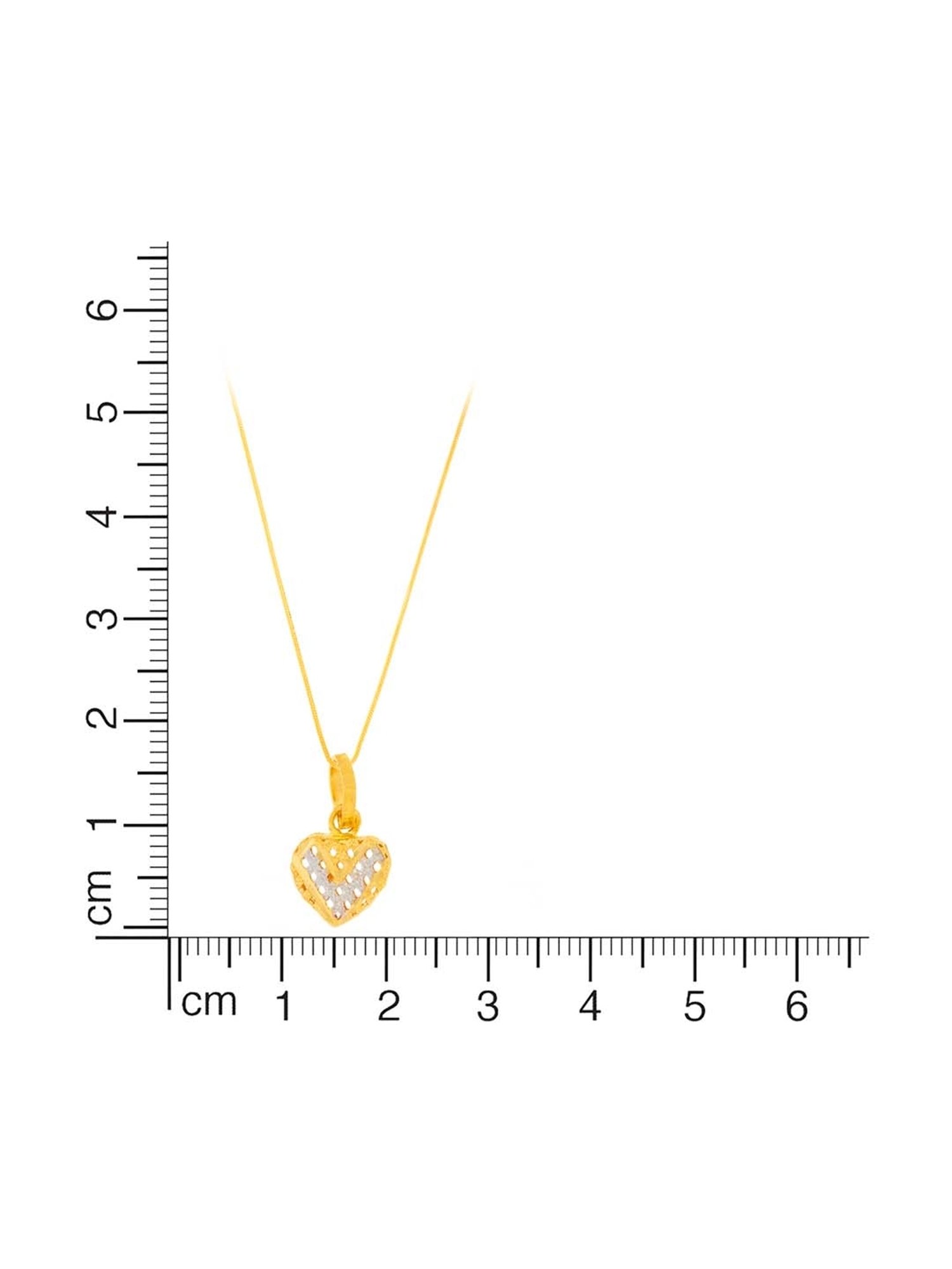 Waman Hari Pethe Jewellers 22k Gold Pendant for Women