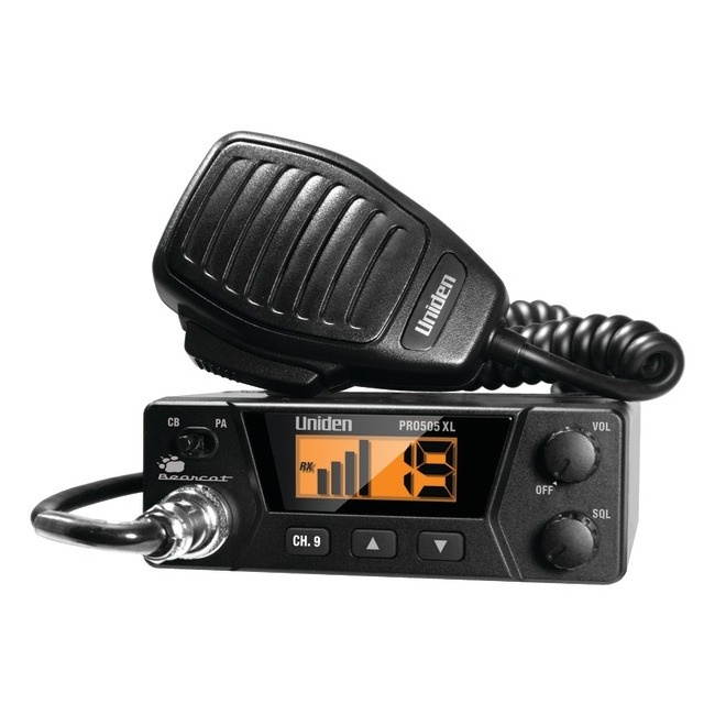 Uniden PRO505XL Bearcat Compact 40 Channel CB Radio