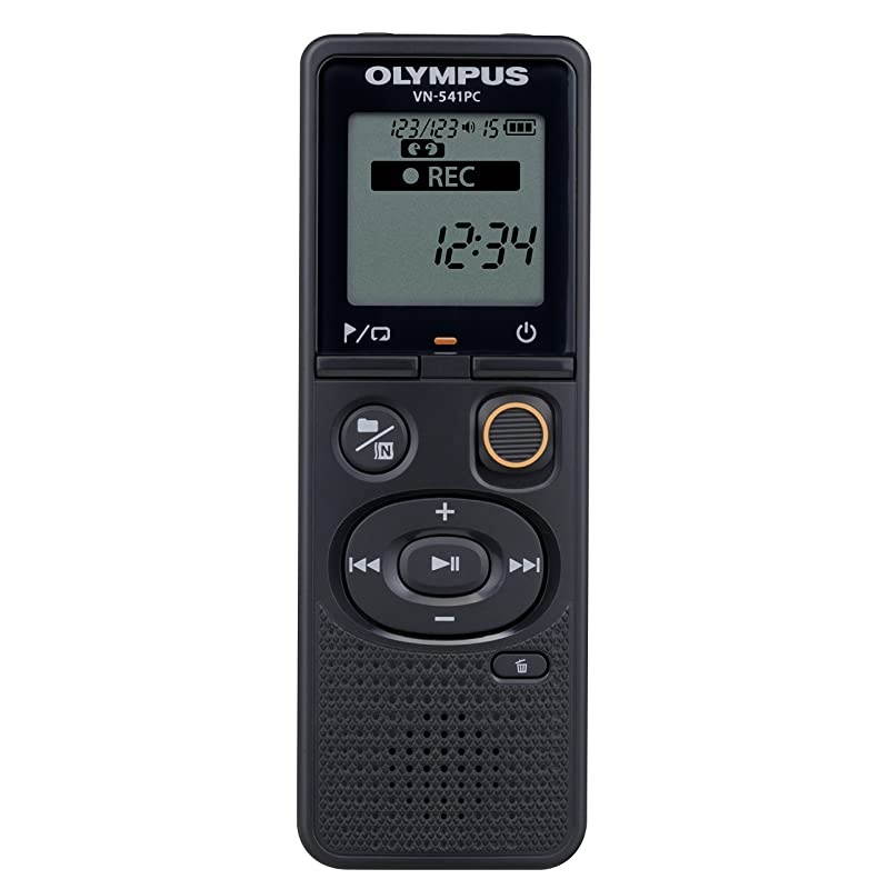 VN541PC Voice Recorder with 4GBM PC Link Onetouch Recording Black ModelVN541PC Black