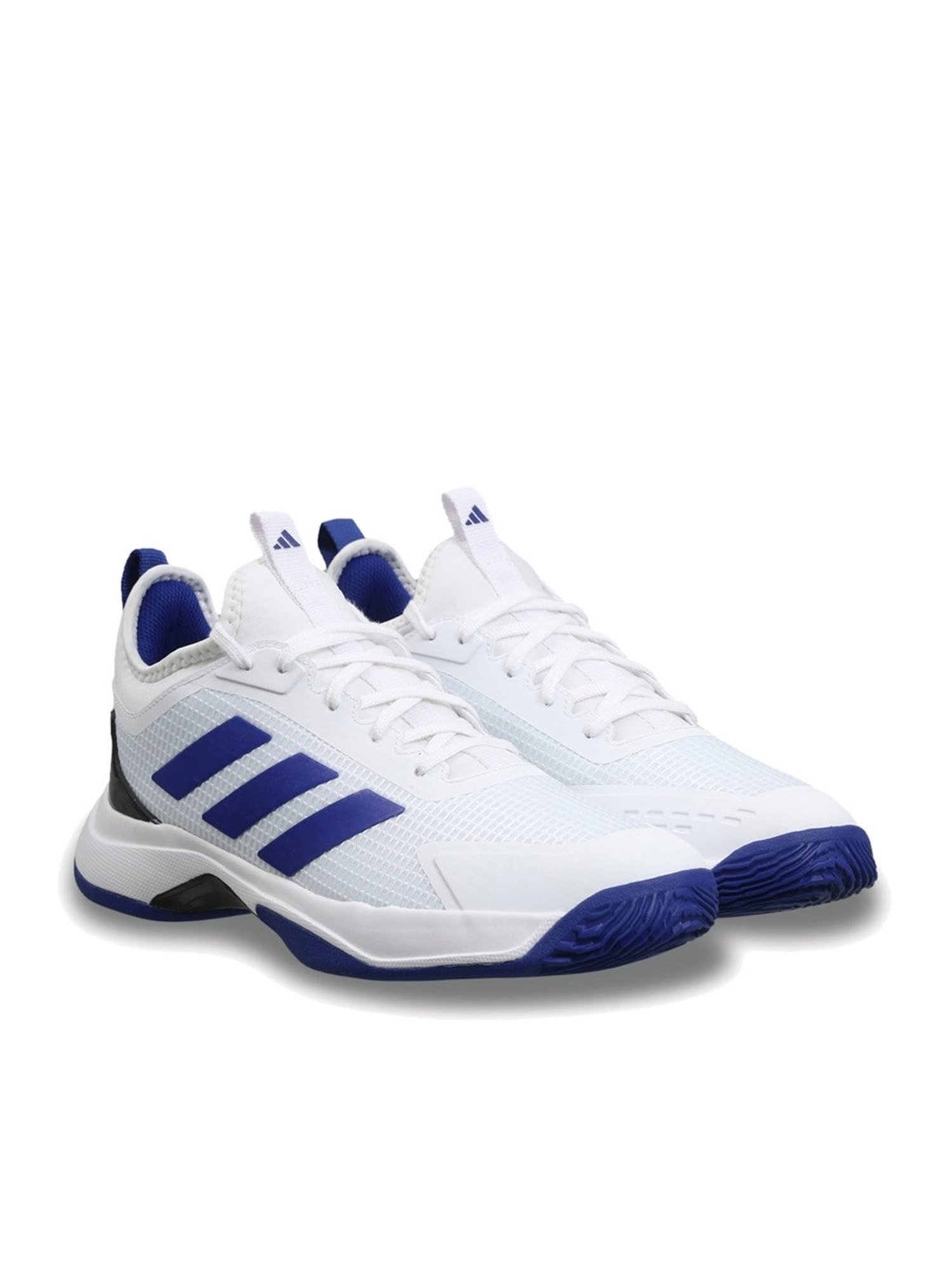 Adidas Men's Stroker White Tennis Shoes