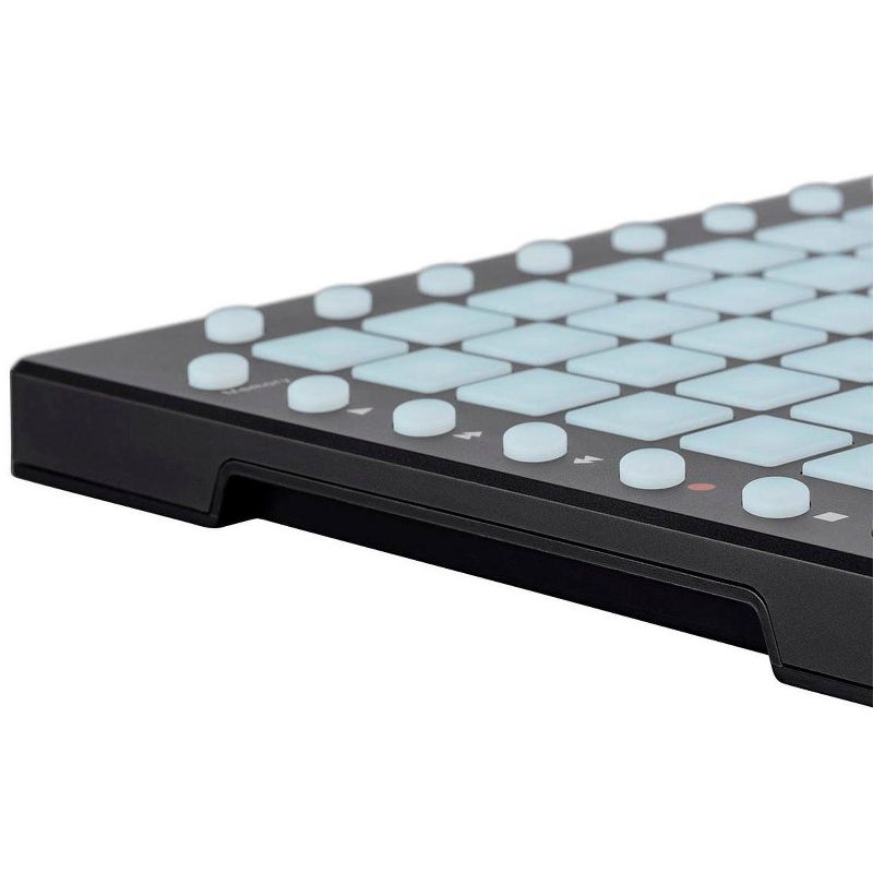 Monoprice SRP64 Compact Grid Controller with 64x RGB Velocity Sensitive Pads and 24x Buttons, USB Powered, For Ableton Live - Stage Right Series