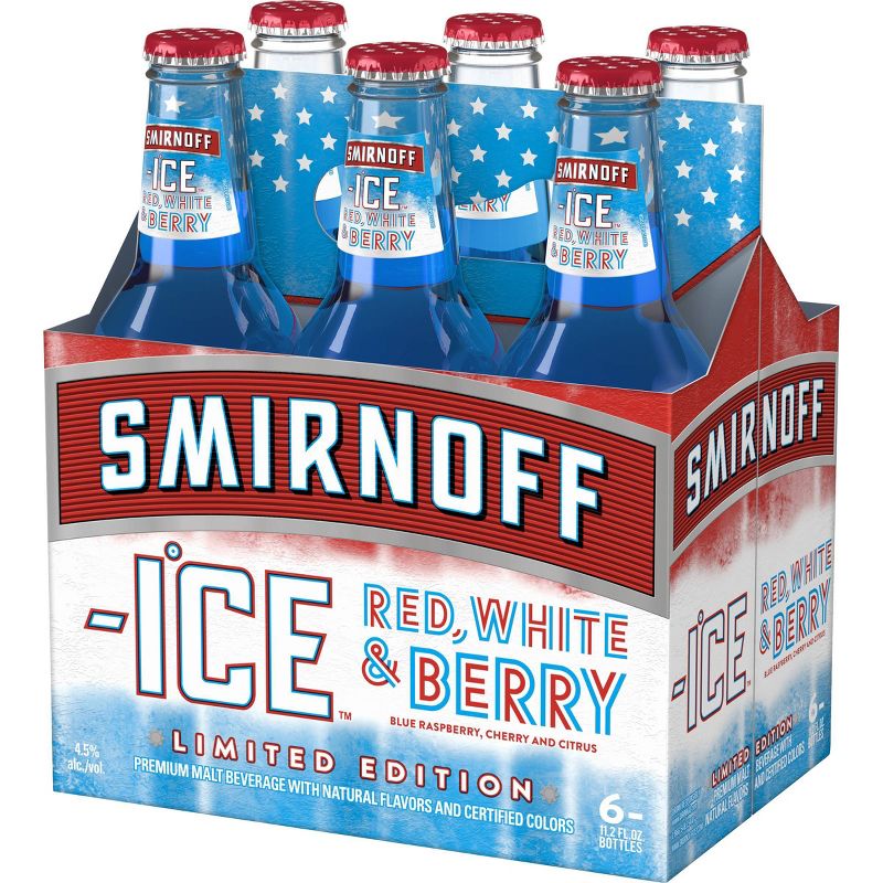 Smirnoff Ice Red White & Berry - 6pk/11.2 fl oz Bottles
