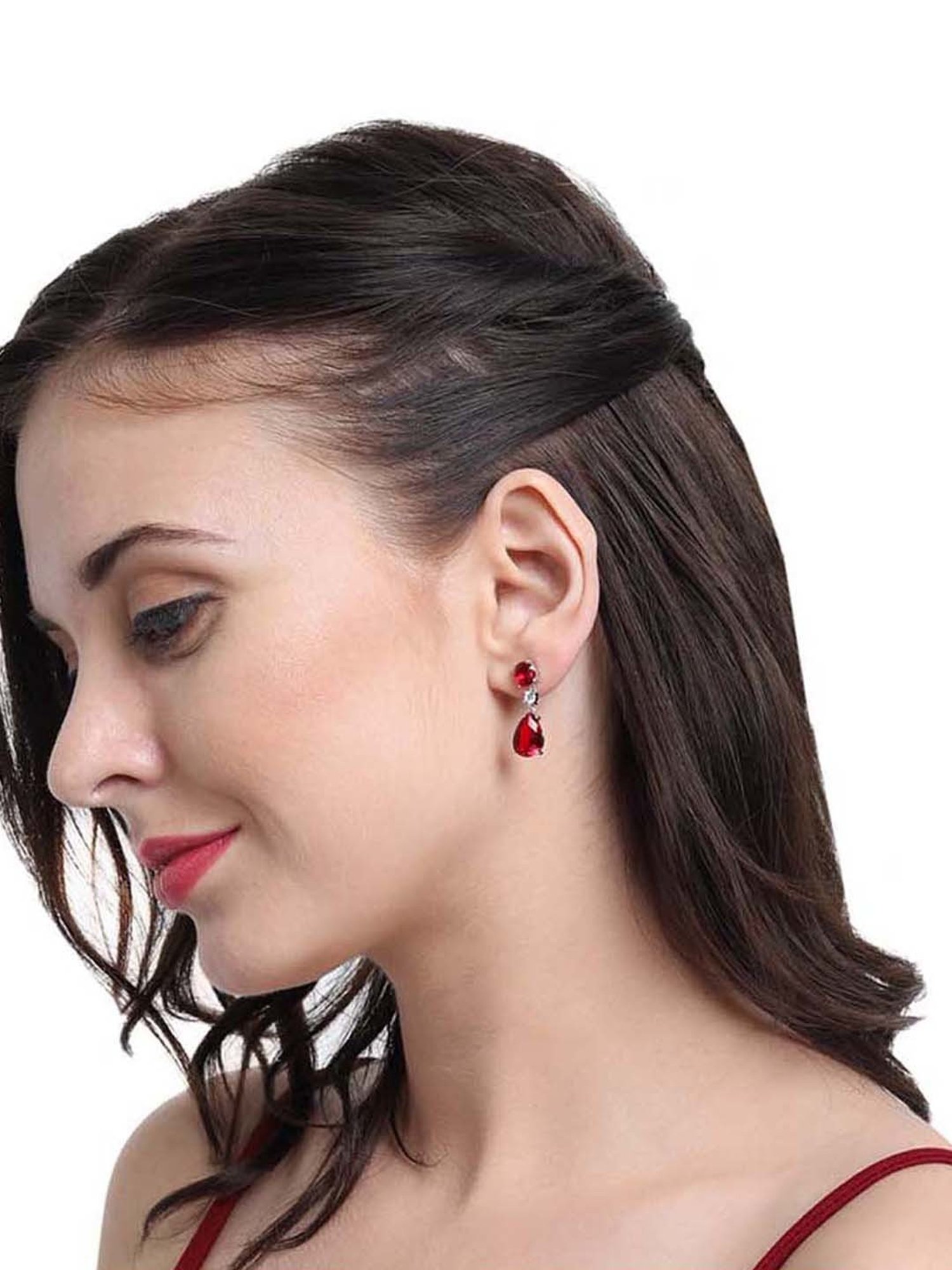 The Real Effect London 800 Silver Earrings for Women