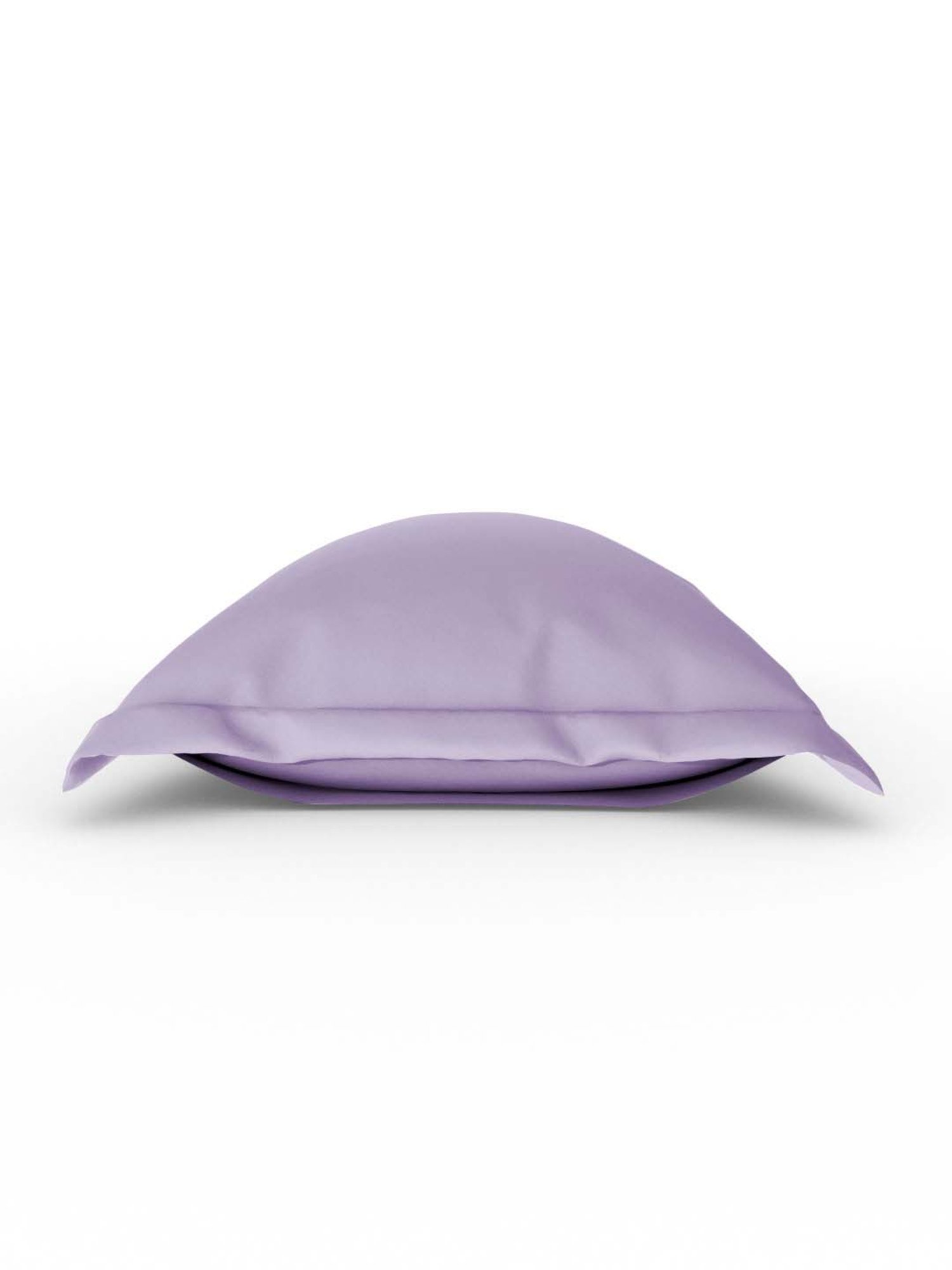 Pizuna 100% Cotton 400 TC Pillow Cover, Standard, Lavender Frost, 2 Pieces