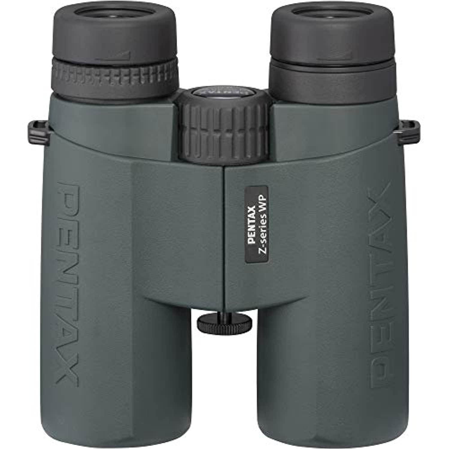 Pentax 10x43 ZD Series WP Roof Prism Binocular, 6.0 Degree Angle of View, Green