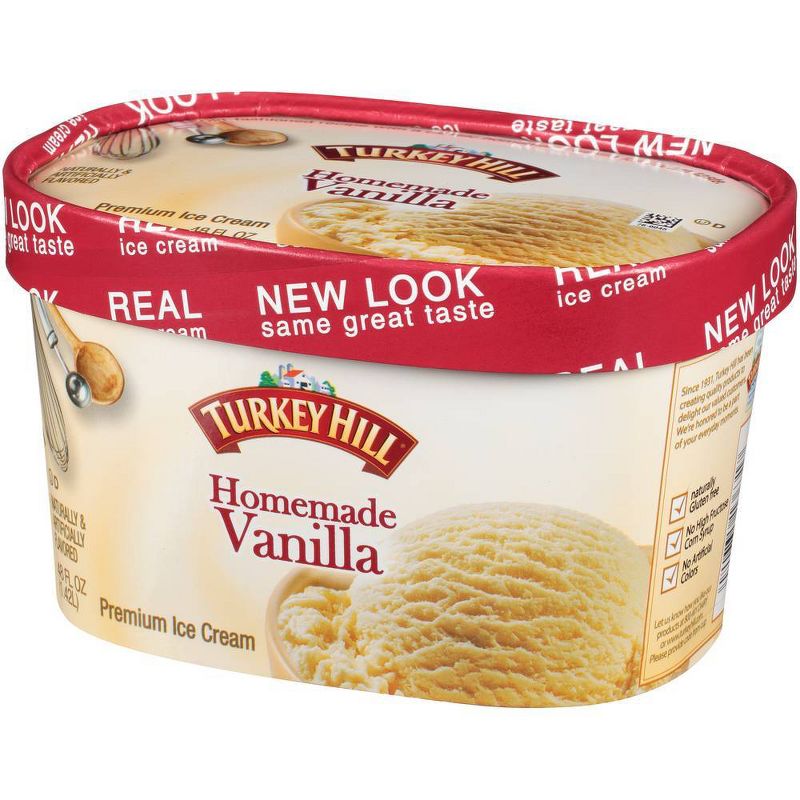 Turkey Hill Homemade Vanilla Ice Cream - 48oz