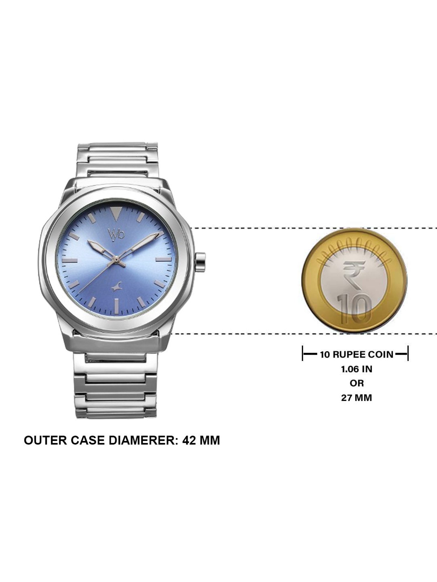 Fastrack Vyb 3.0 FV30009SM01W Analog Watch for Men