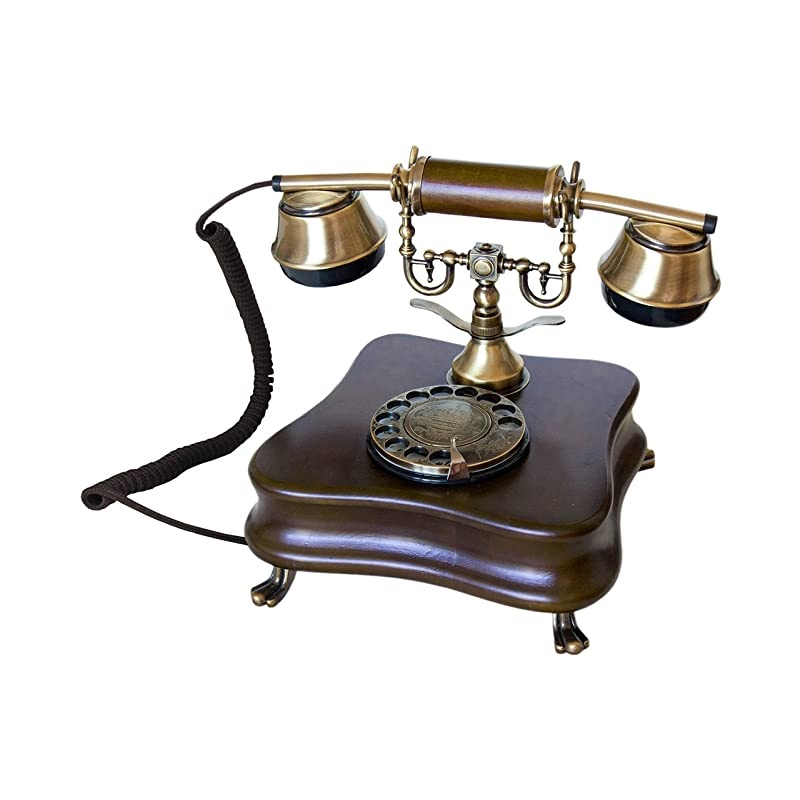 1921 Cable Model B: The Retro Style Wood and Metal Retro Telephone