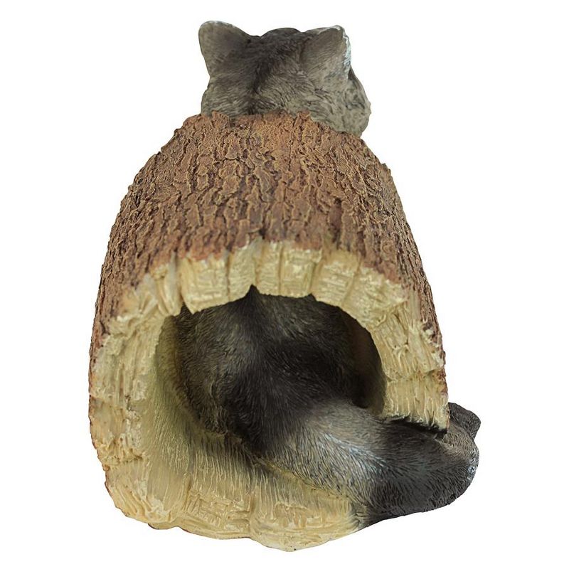 Design Toscano Bandit, The Raccoon Statue - Black
