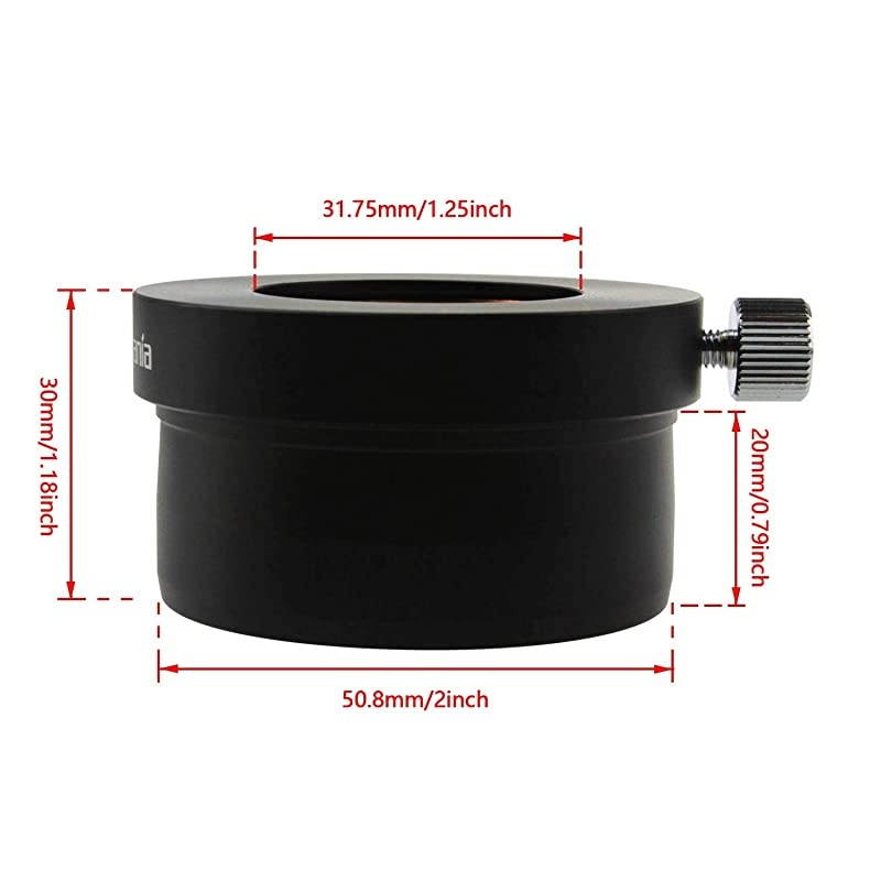 2" to 1.25" Telescope Eyepiece Adapter