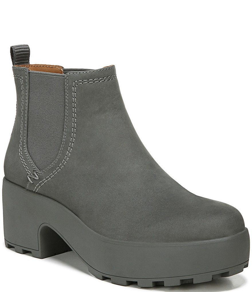 Zodiac Tavi Leather Chelsea Platform Booties