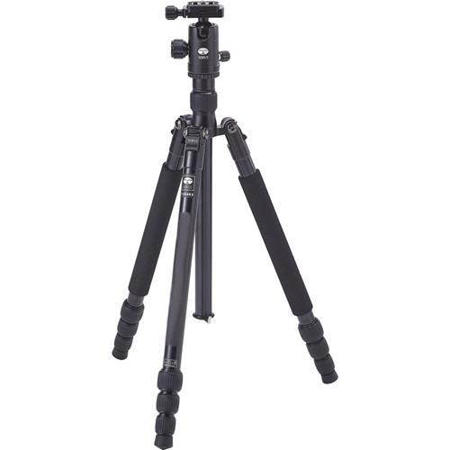 Sirui T-004X Aluminum Tripod with C-10S Ball Head, Black #SUT004XK