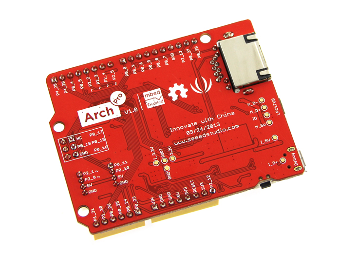 Seeed Arch Pro Mbed Enabled Online Development Tools for Rapid Prototyping