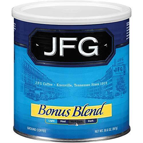 New England Coffee Coffee Bonus Blend Preground 30.6 oz. Dark Brown 100413