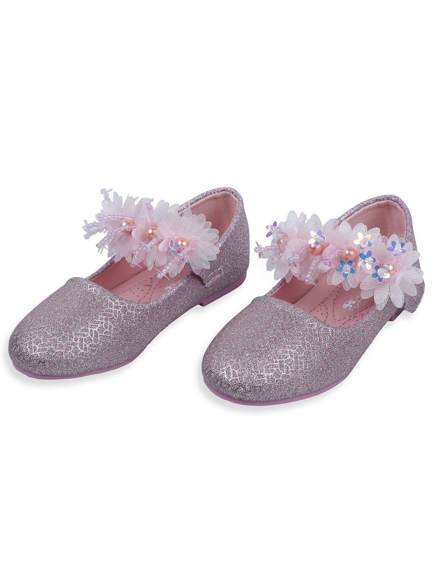 Shoetopia Kids Black Toe Ring Sandals