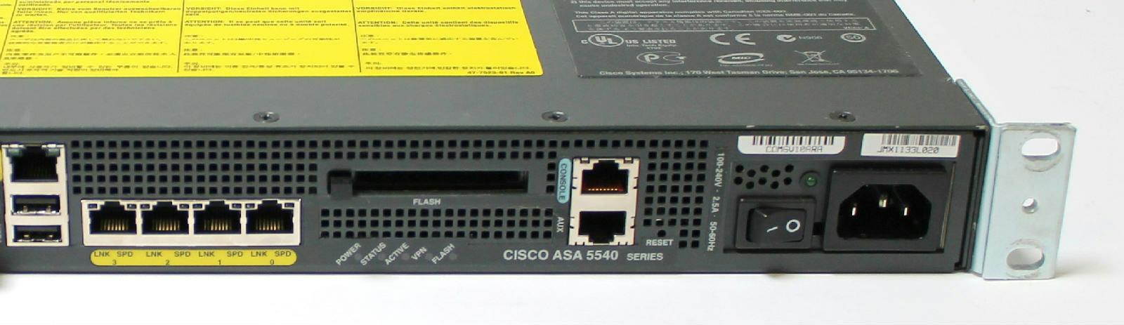 Cisco ASA5540-BUN-K9 Adaptive Security Appliance 2GB/256MB VPN Premium License