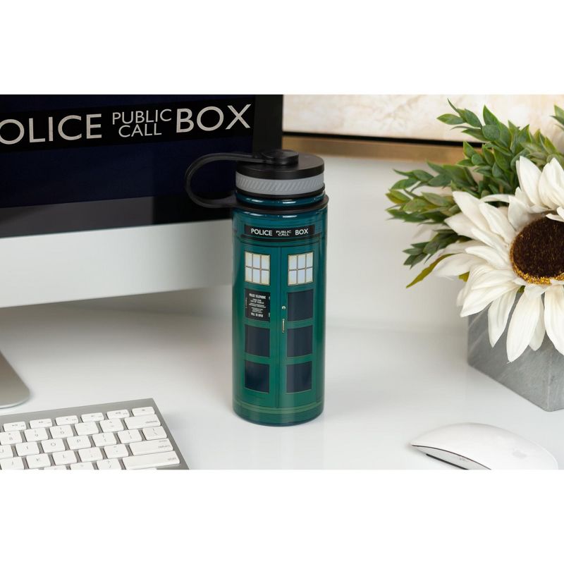 Seven20 Doctor Who 13th Doctor Tardis Stainless Steel Water Bottle
