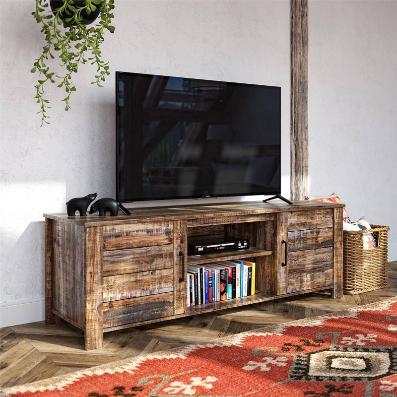 Briarview Tv Stand For Tvs Up To 70" Weathered Oak - Room & Joy