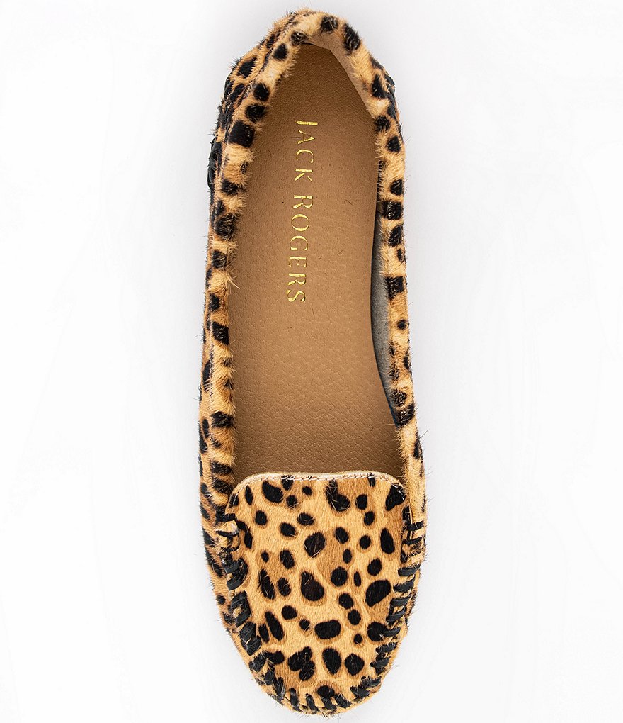 Jack Rogers Blair Pointed Toe Bow Leather Flats