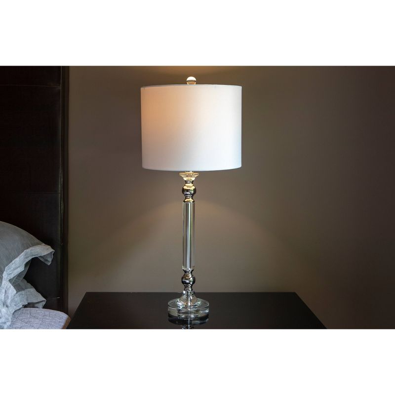 28.5" Rotunda Table Lamp Gold - Decor Therapy