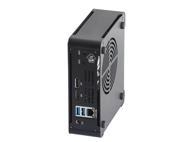 HUNSN 4K Mini PC, Intel Quad Core I5 8300H, Desktop Computer, Server, Windows 10 Pro/Linux Ubuntu, BM21b, AC WiFi2.4+5Ghz/BT/DP/HDMI/6USB3.0/Type-C/LAN/Smart Silent Fan, (8G RAM/128G SSD)