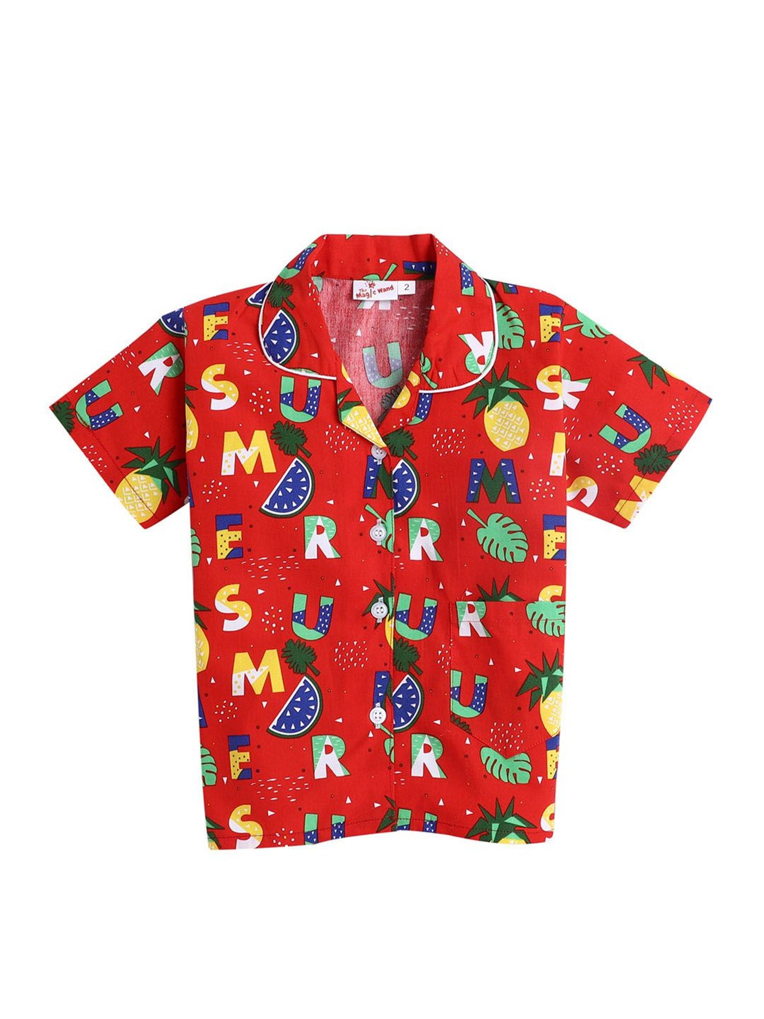 Nite Flite Boys Multicolor Cotton Printed T-Shirt & Pyjama