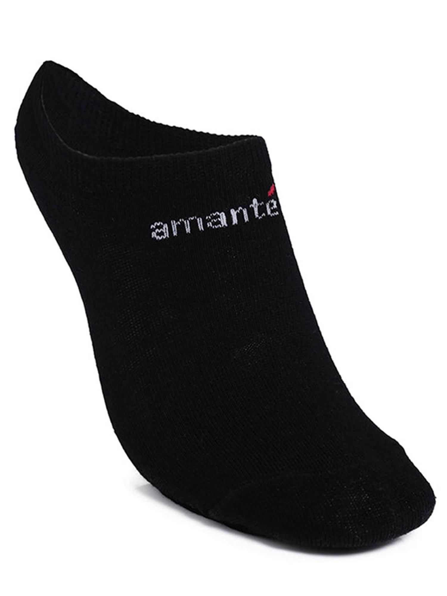 Amante White & Black Low Cut Socks - Pack Of 2