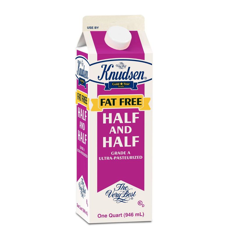 Knudsen Fat Free Half & Half - 1qt