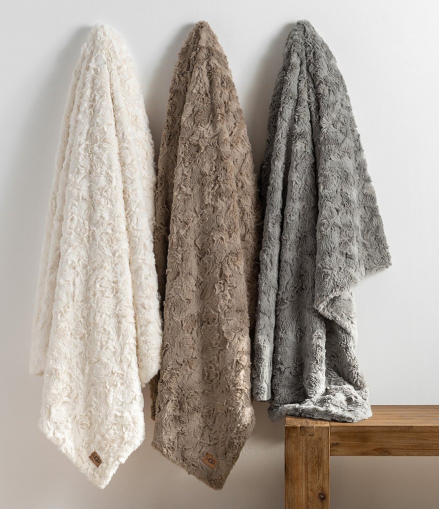 UGG Adalee Faux Fur Throw