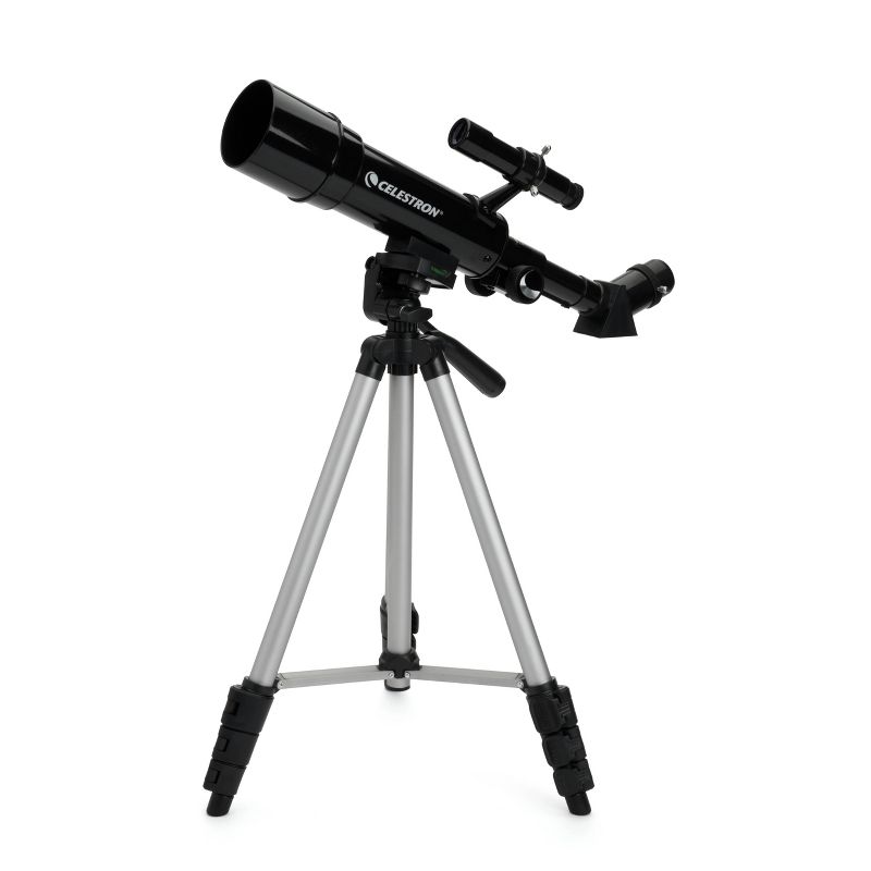 Celestron Travel Scope Portable Telescope with Basic Smartphone Adapter - Black
