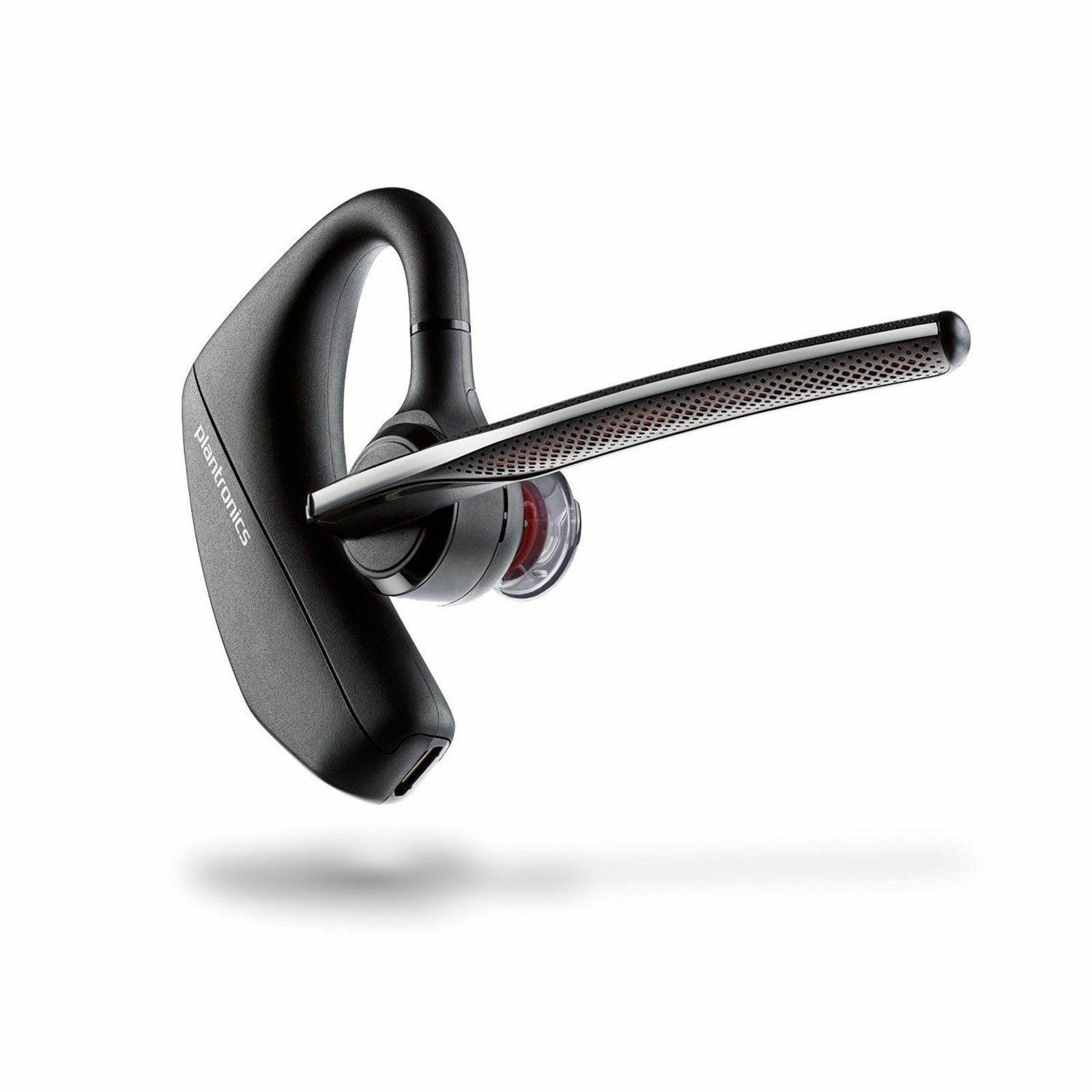Plantronics Voyager 5200 Premium HD Bluetooth Headset with WindSmart Technology-R.efurbished